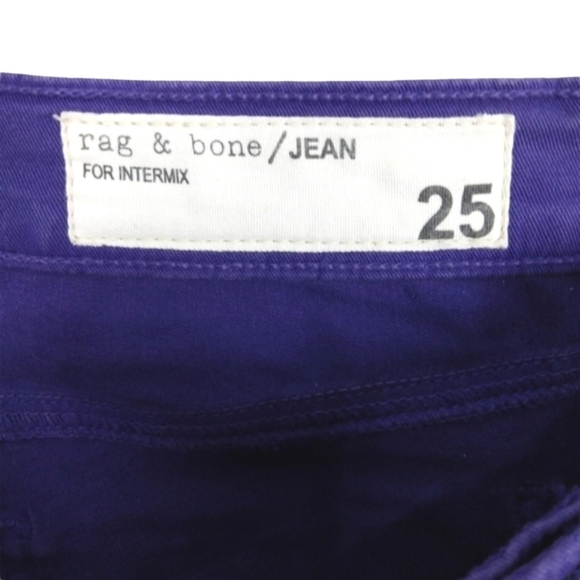 Rag & Bone Legging Jean in Purple - Picture 6 of 9